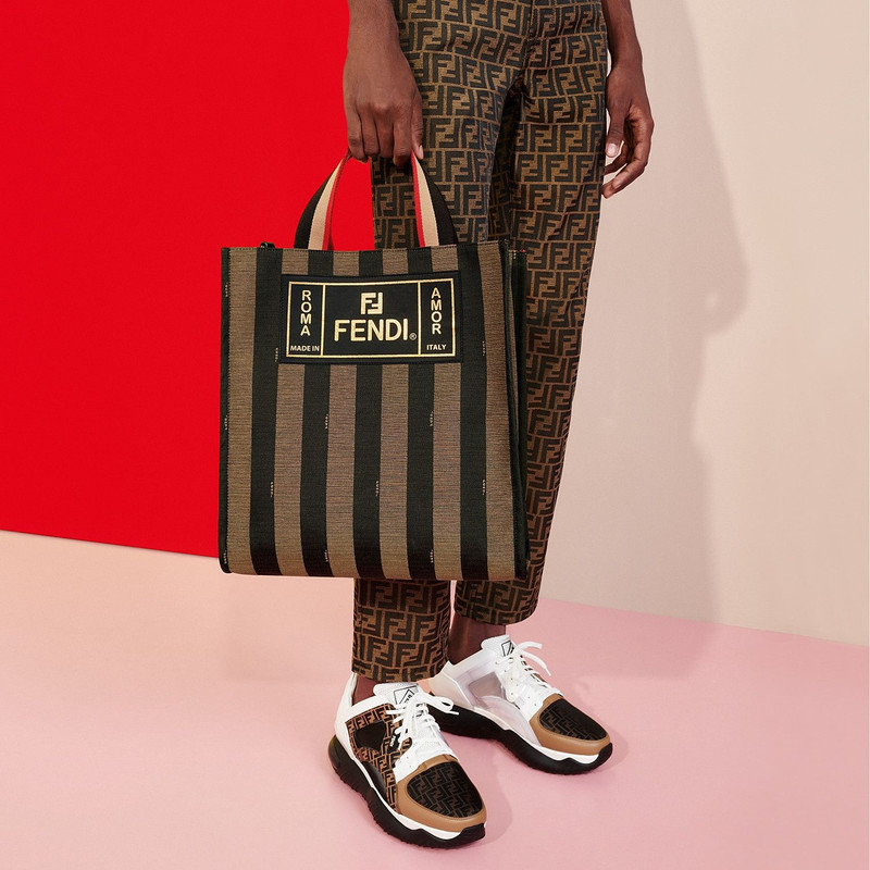 Multicolor leather low-tops 5