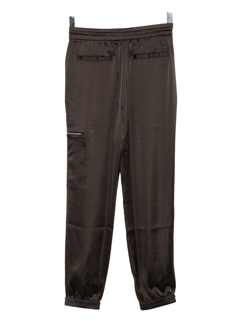 LACOSTE logo-embroidered trousers outlook