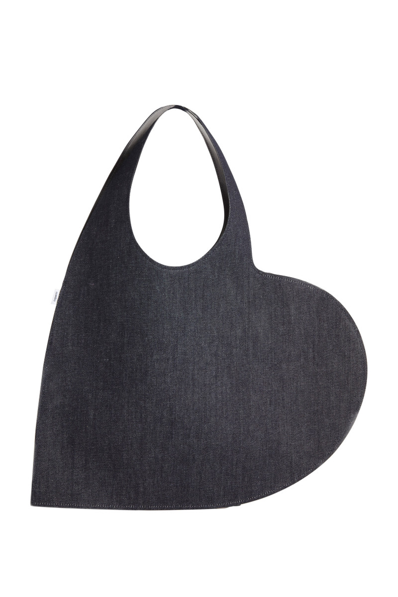 Denim Heart Tote Bag 7