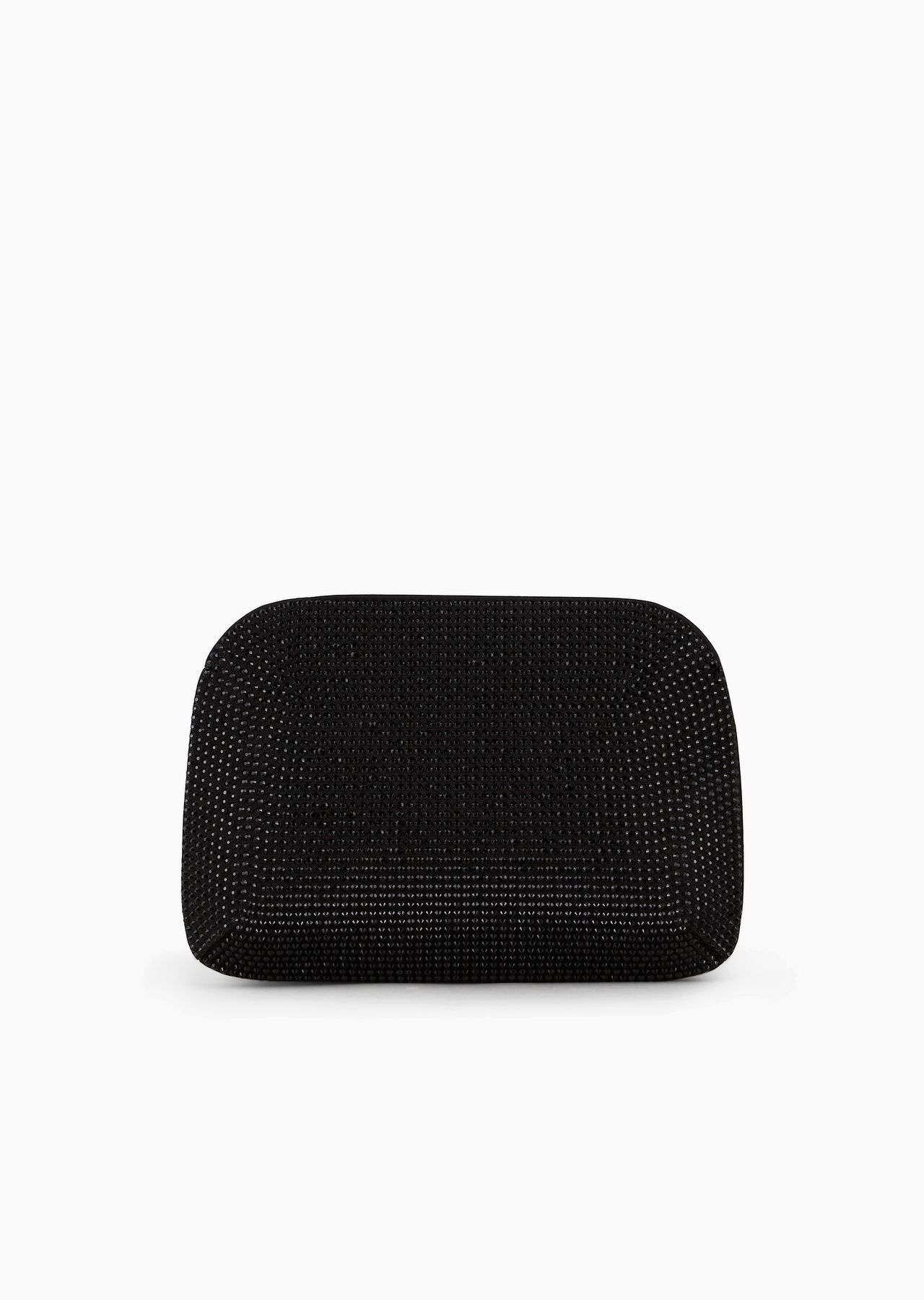La Prima satin and rhinestone clutch bag - 3