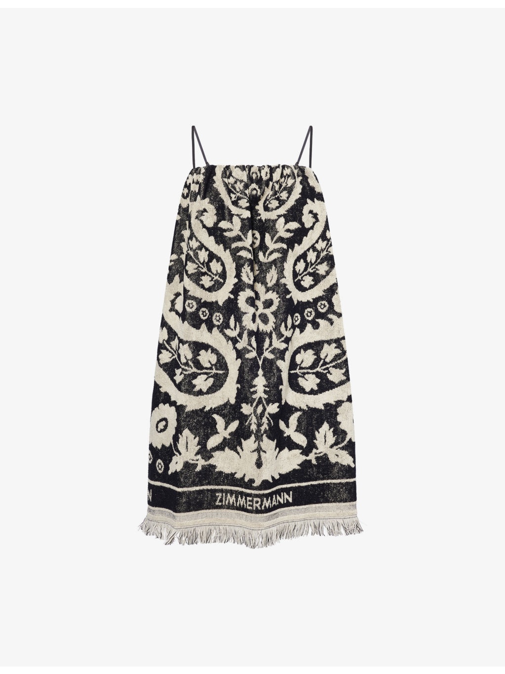 Rhiannon Cotton Towelling Mini Dress - 1