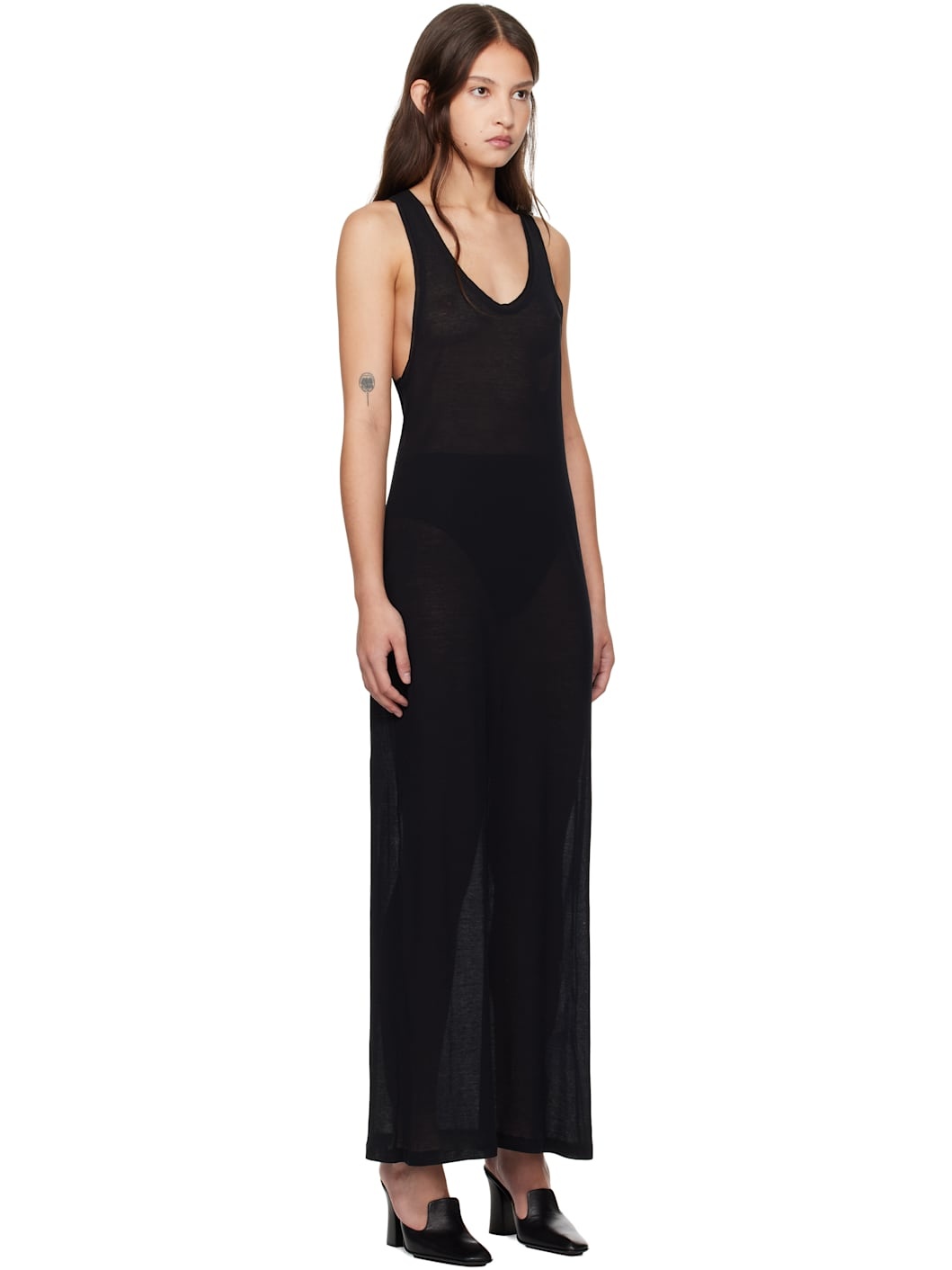 Black Ete Maxi Dress - 2