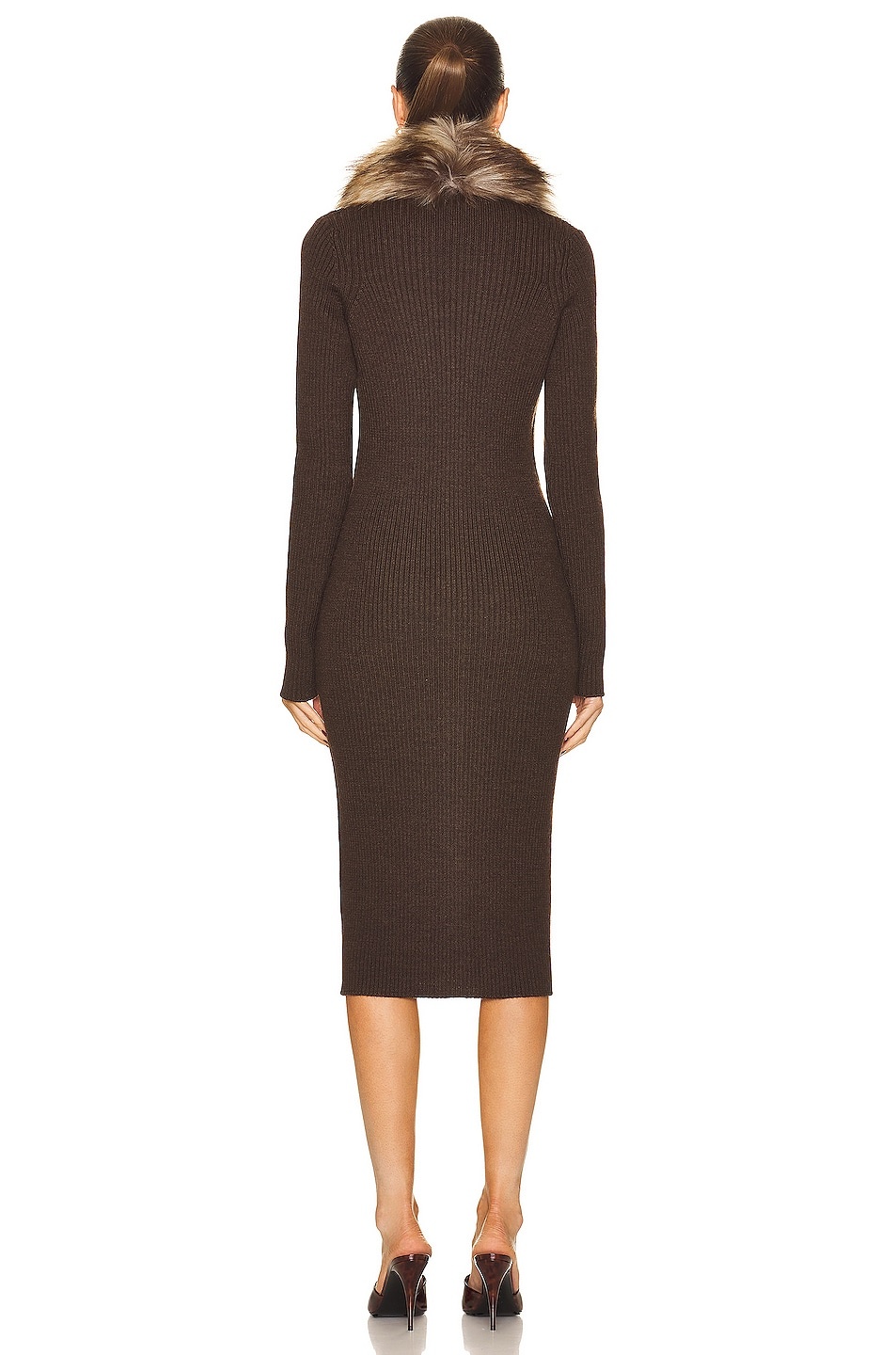 Long Sleeve Midi Dress - 3