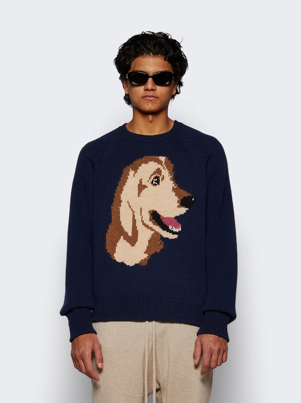 Retriever Raglan Sweater Navy - 3