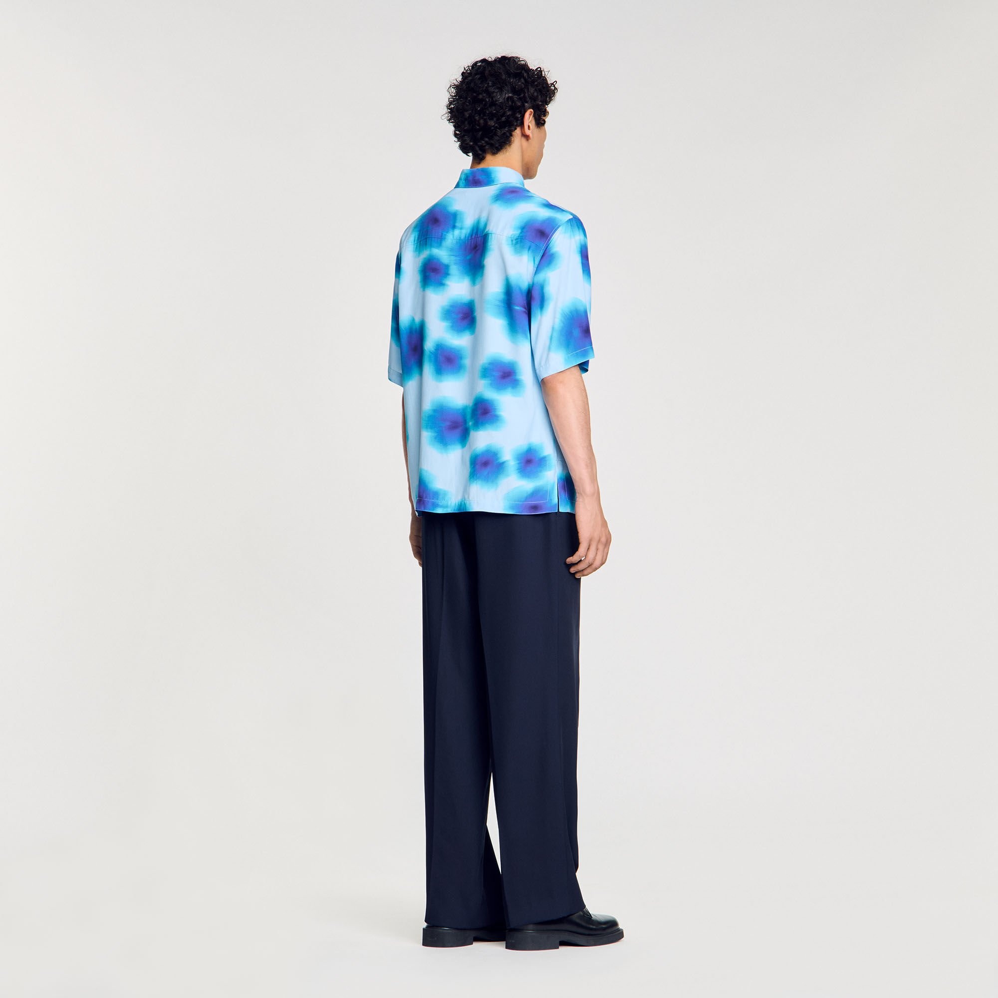 FLORAL MOTIF SHIRT - 5