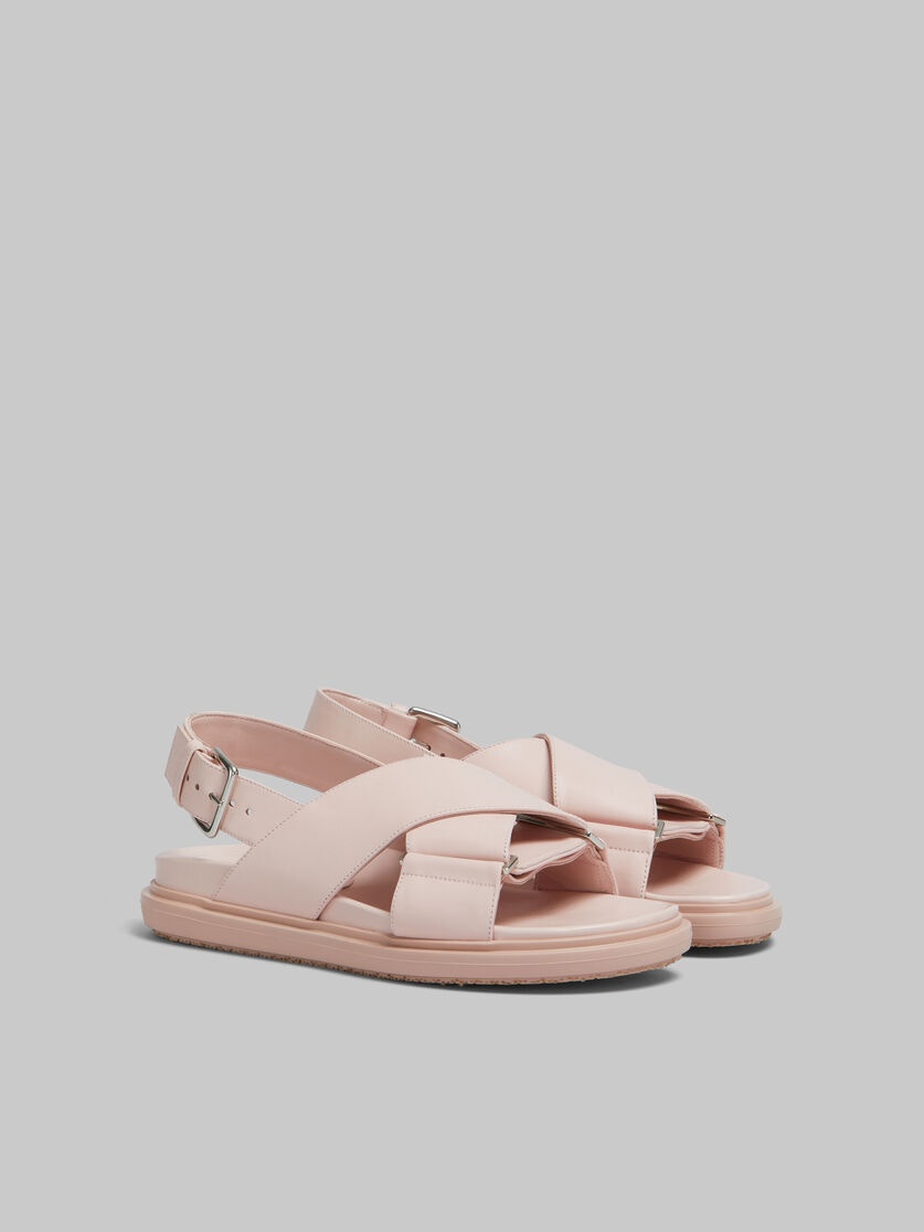 PINK LEATHER FUSSBETT - 2