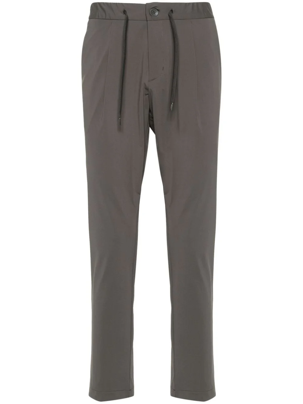 pleated tapered trousers - 1