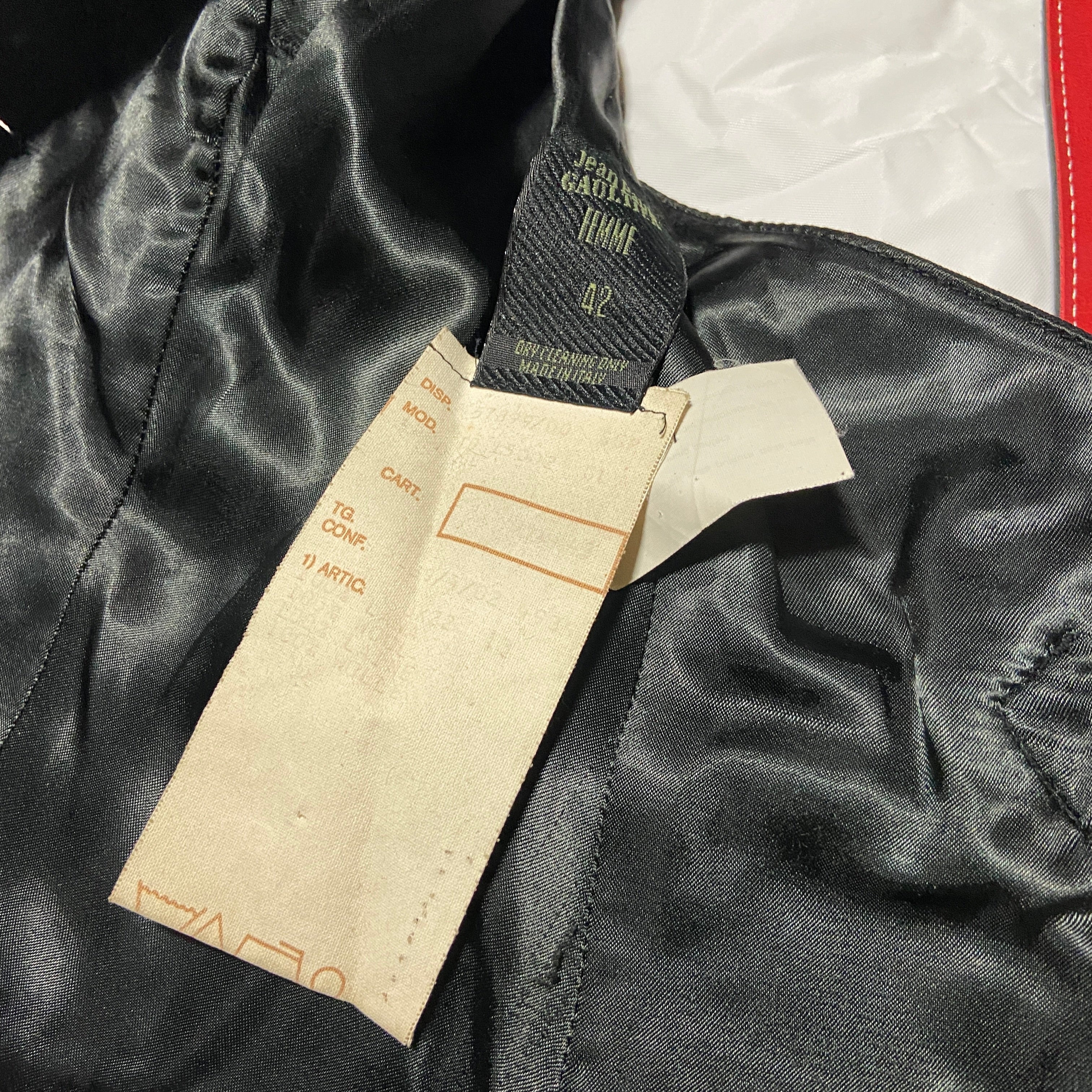Jean Paul Gaultier Madonna leather bondage waistcoat - 12