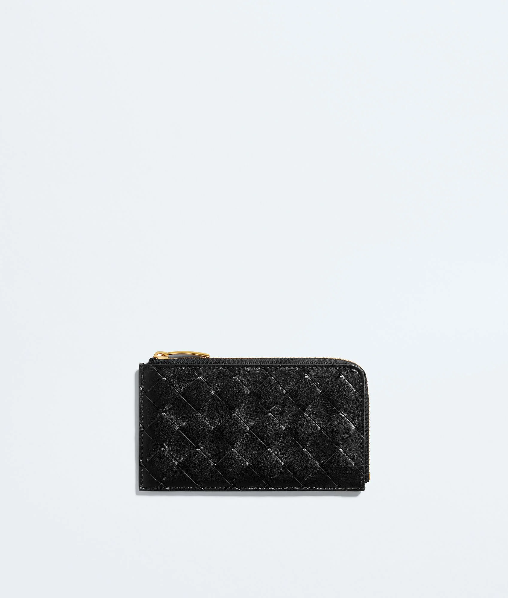 Intrecciato L-Zipped Card Case - 1