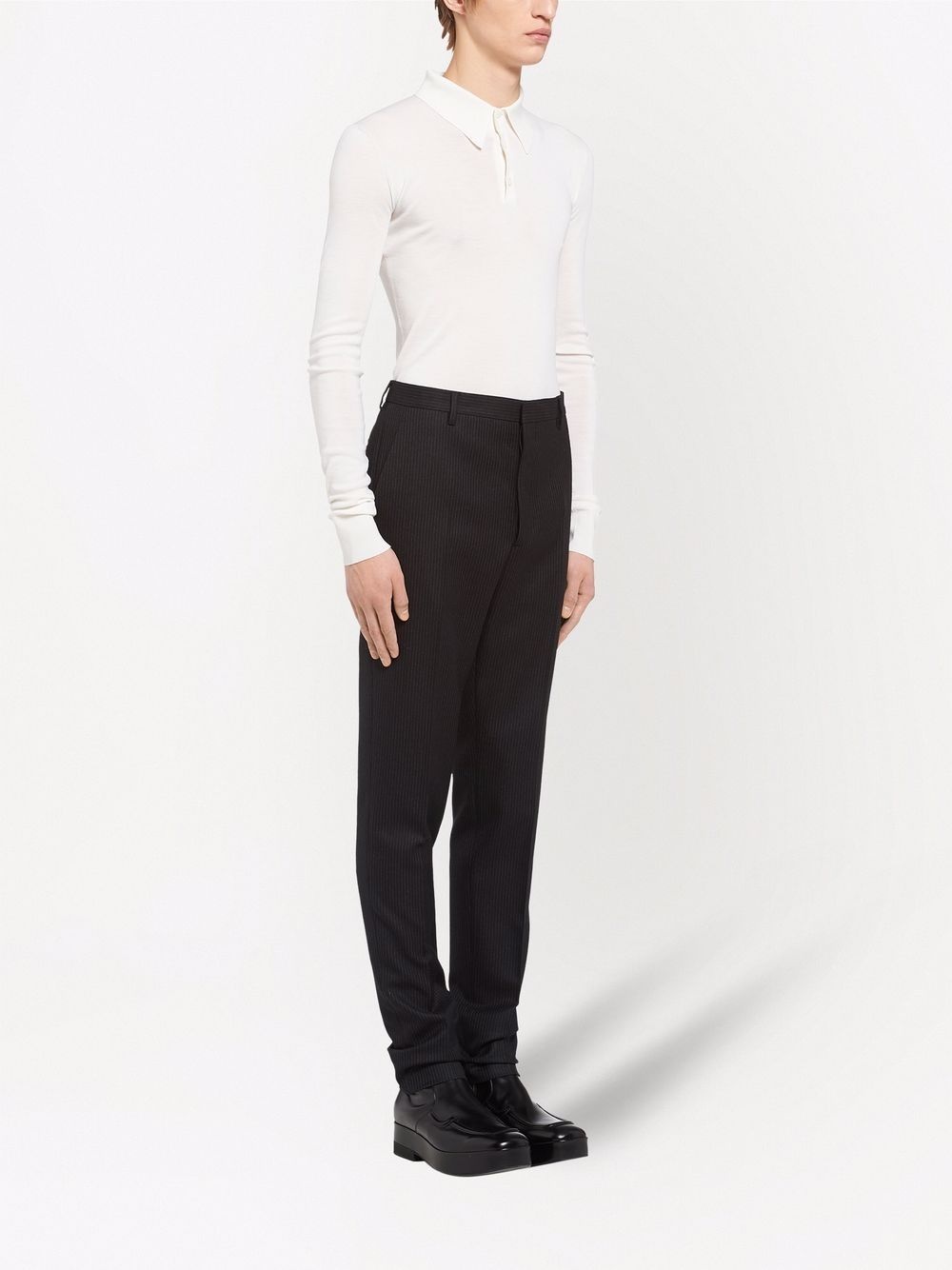 tailored wool trousers - 3