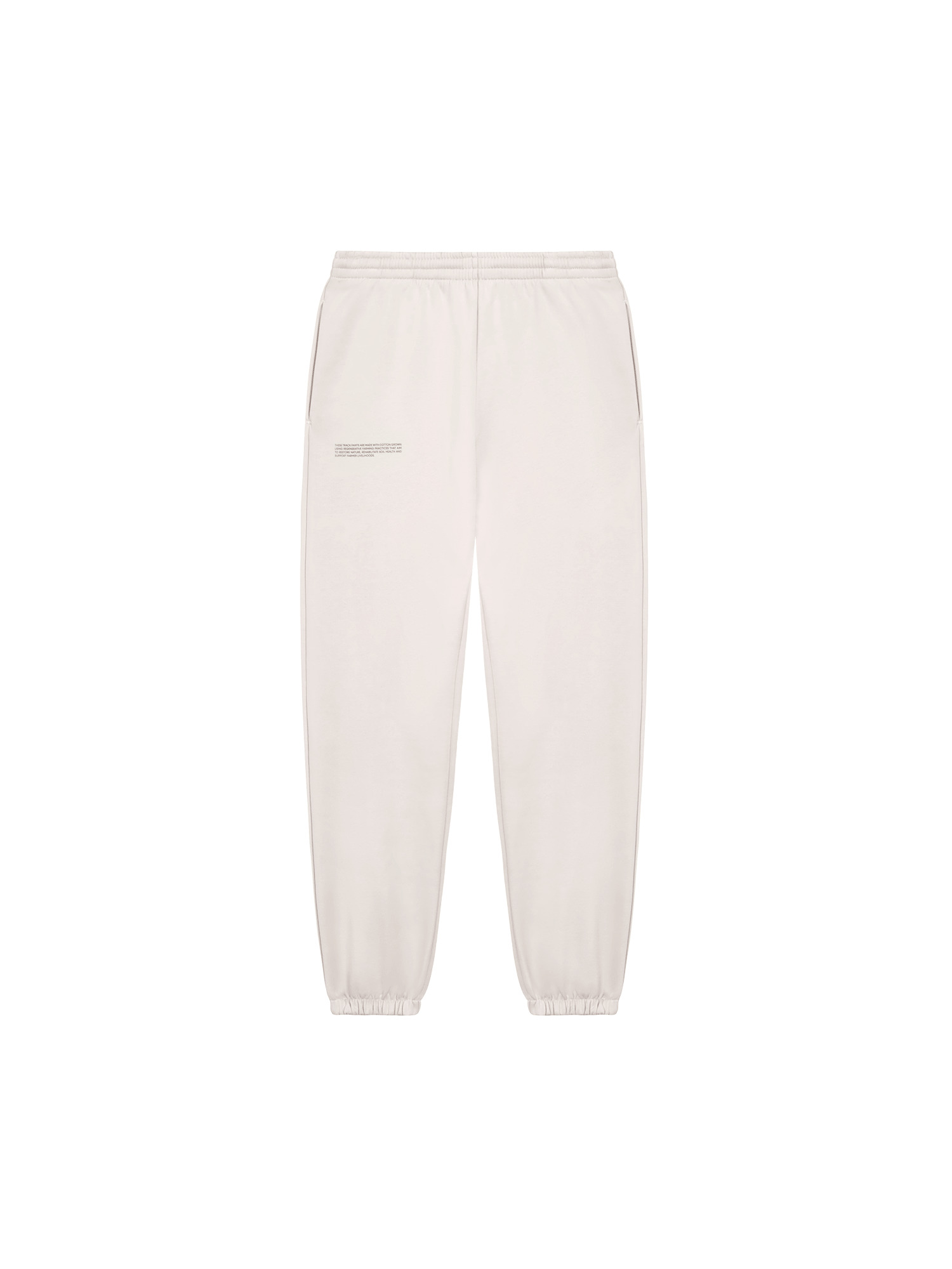Womens In Conversion Cotton Track Pants - Cotton White - 1