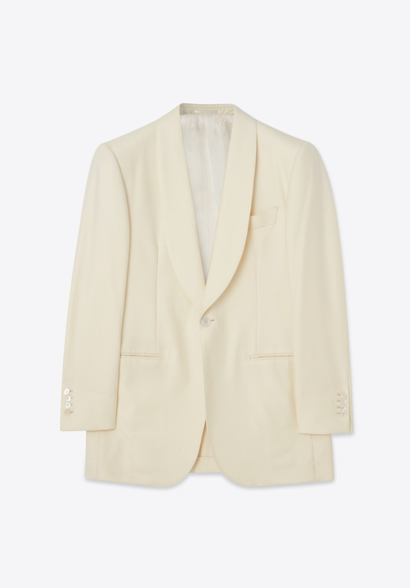 BLAZER 55 CREAM FLANNEL 1