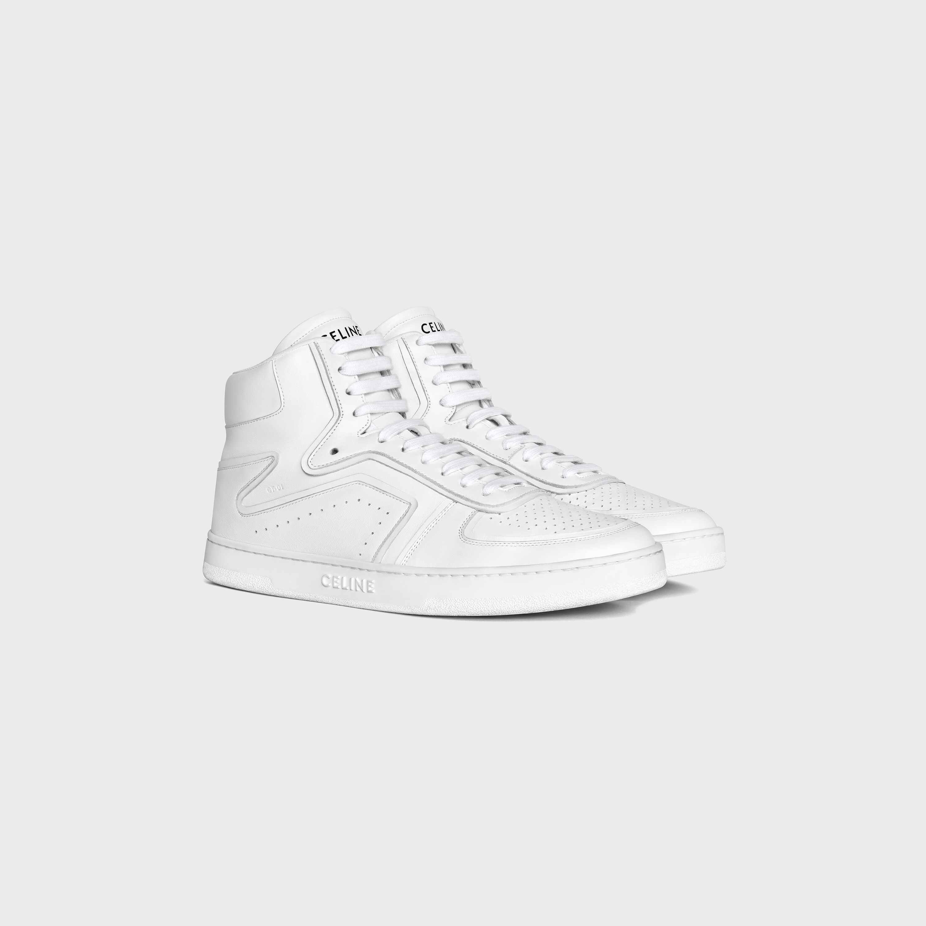 CT-01 "Z" TRAINER HIGH TOP SNEAKER in CALFSKIN - 2