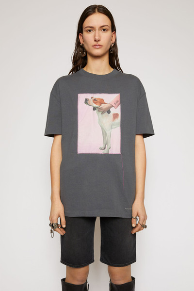 Acne Studios Dog-patch t-shirt slate grey outlook