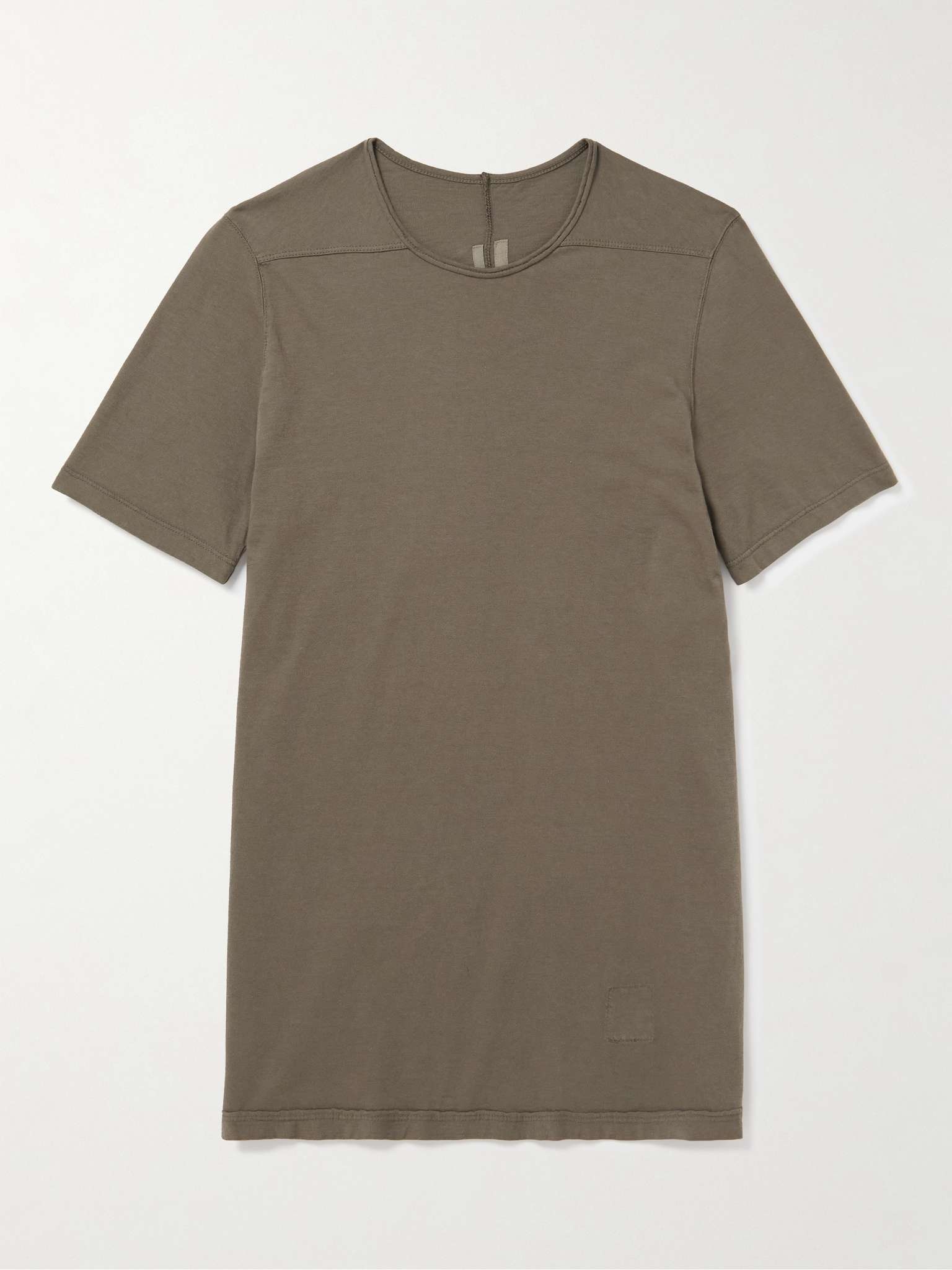 Level Webbing-Trimmed Panelled Cotton-Jersey T-Shirt - 1