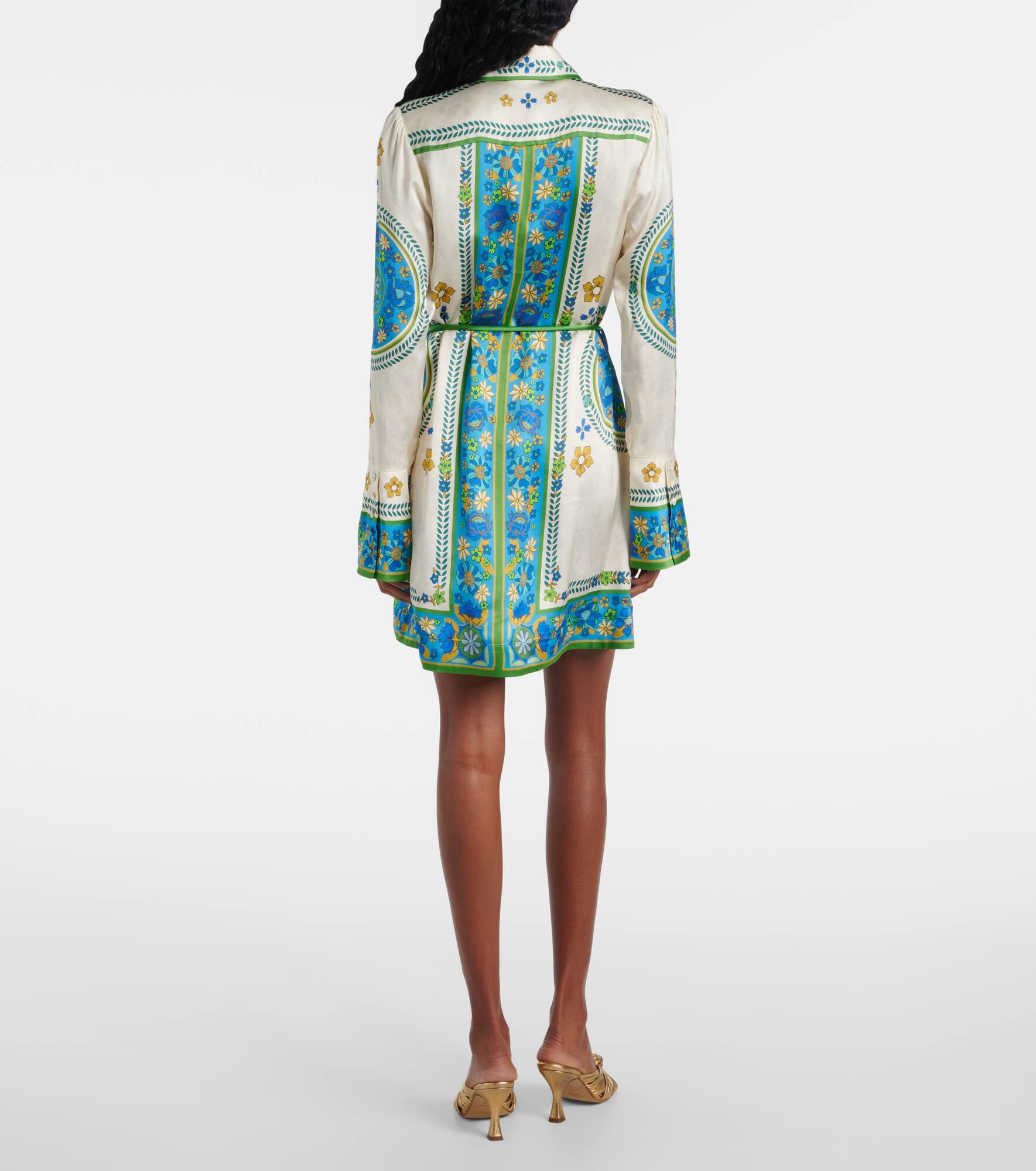 Vivianna printed shirt dress - 3