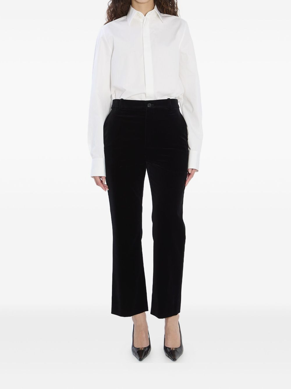 velvet trousers - 2