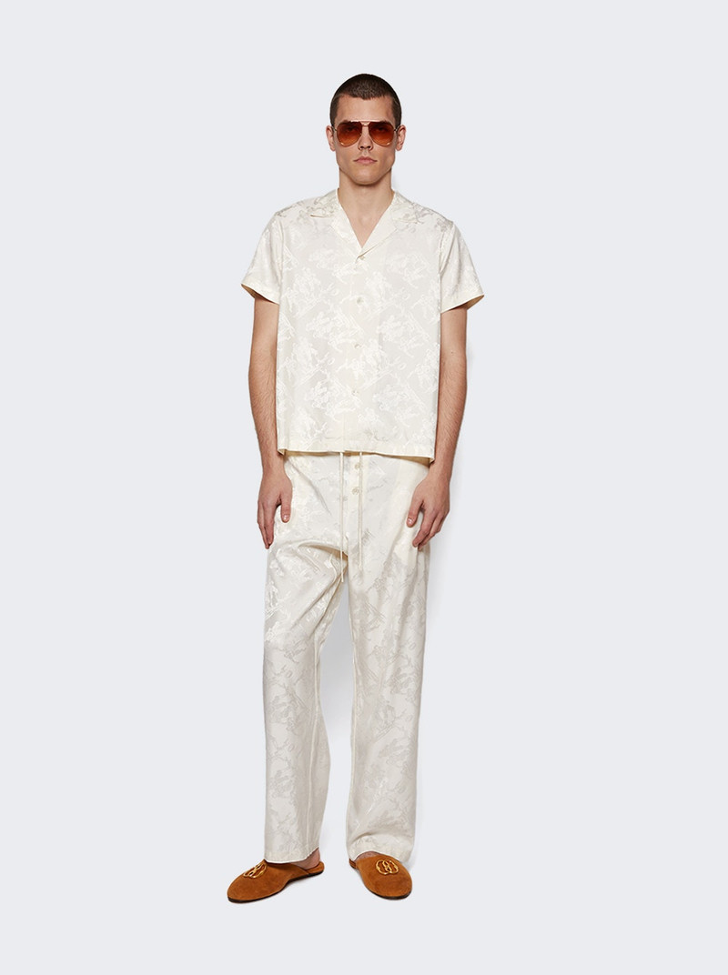 BODE Football Jacquard Pajama Pants Cream outlook