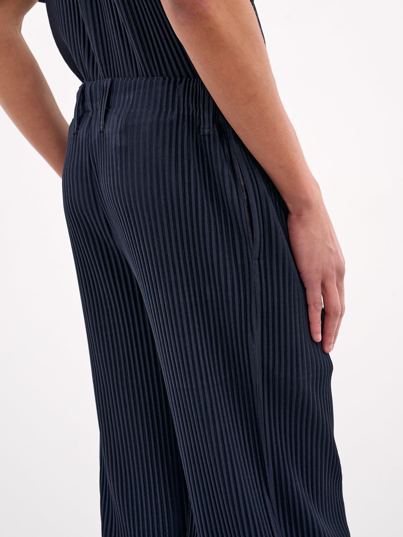 Basic Pleated Trousers - 4