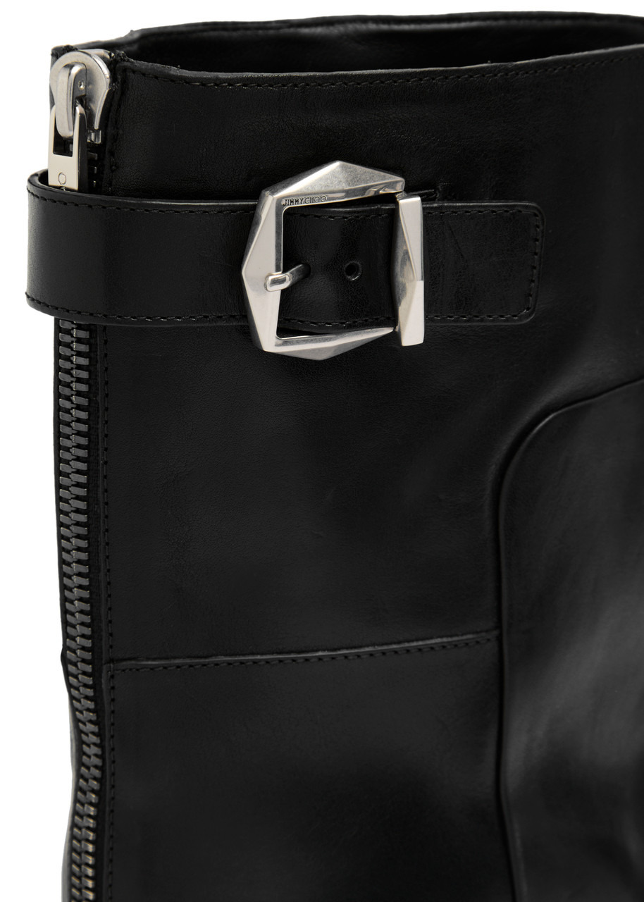 Jimmy Choo Brooklyn Leather Ankle Boots - 4