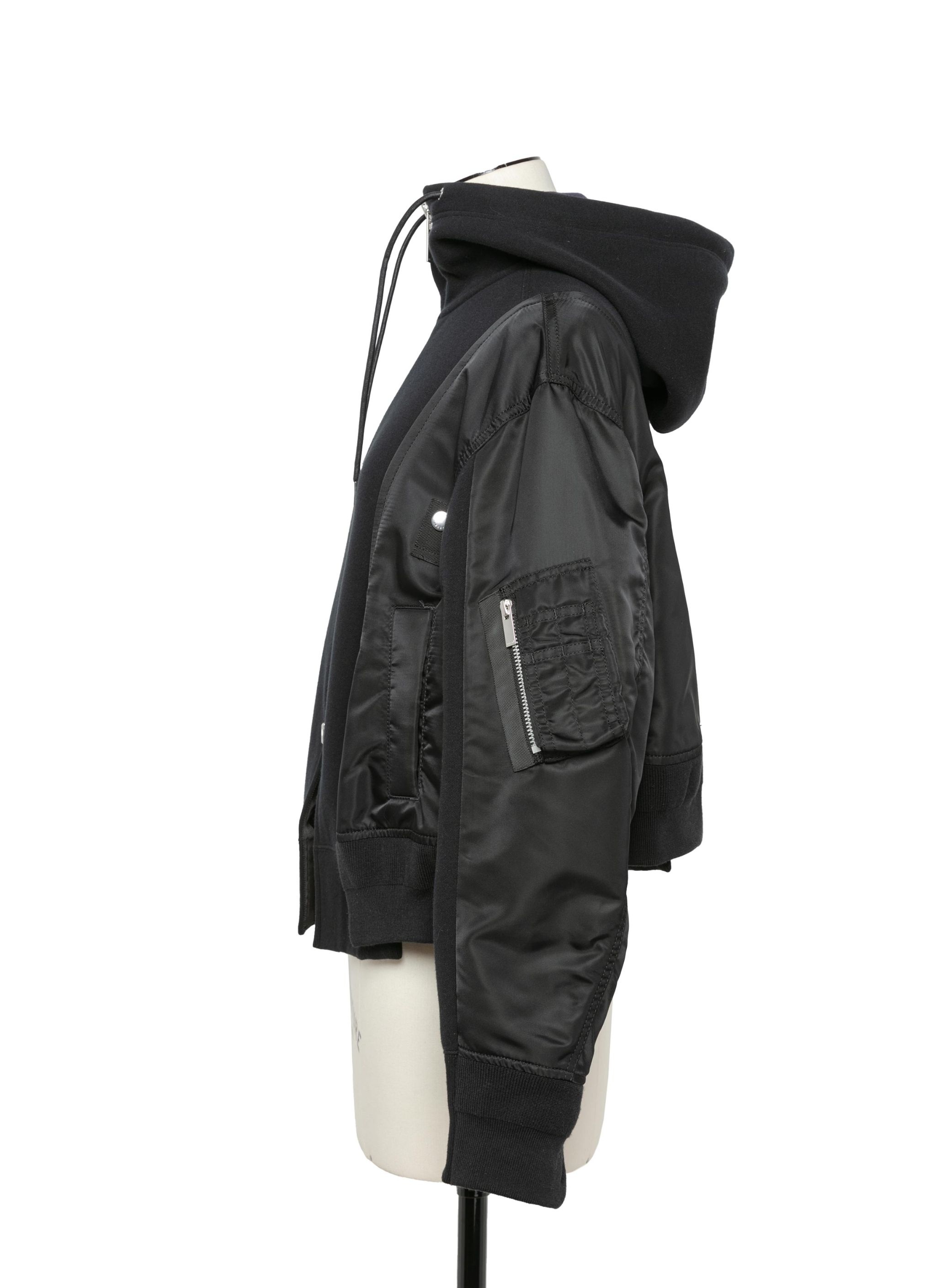 Nylon Twill x Sponge Sweat Hoodie - 2