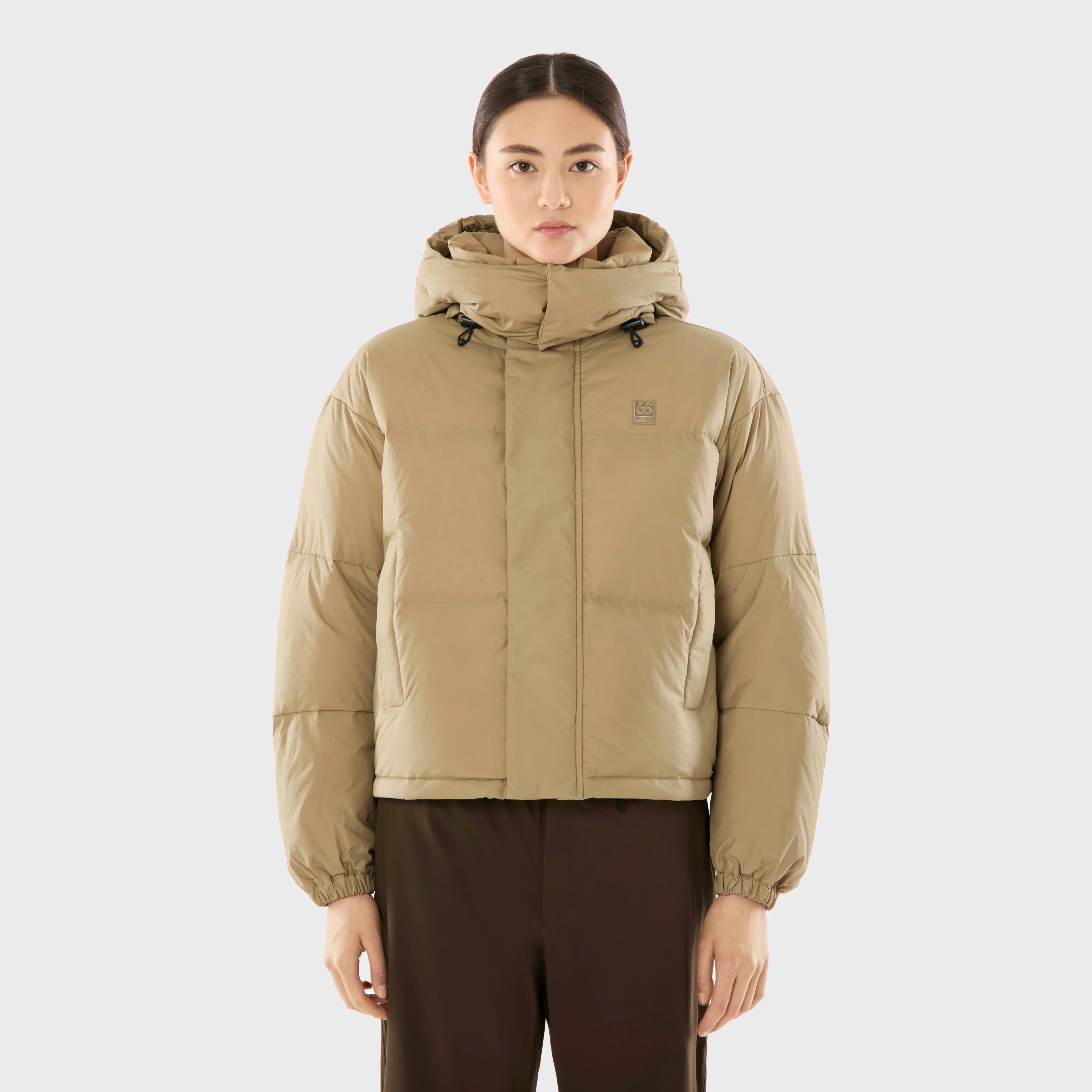 Women's Dyngja Down Cropped Jacket - 1