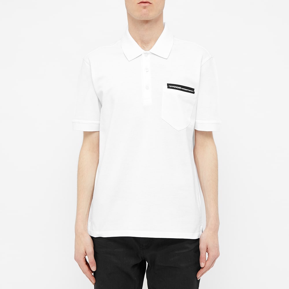 Givenchy Tape Logo Polo - 4