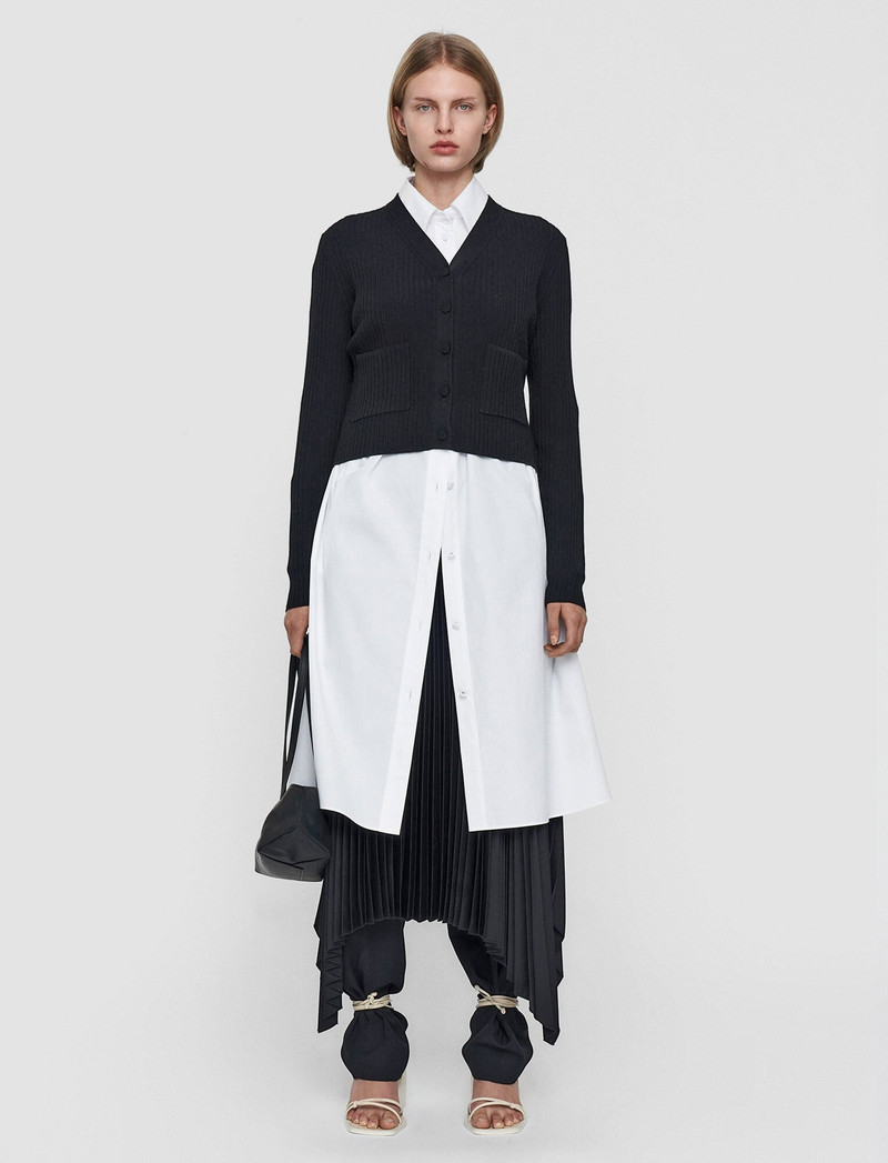 JOSEPH Merino Rib Cardigan outlook