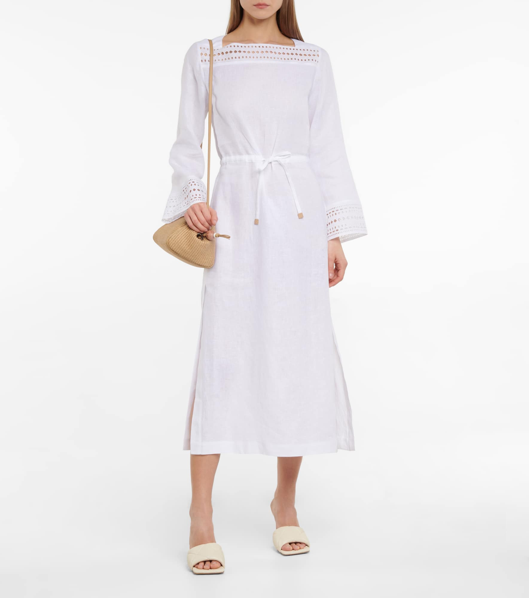 Norlia linen midi dress - 2