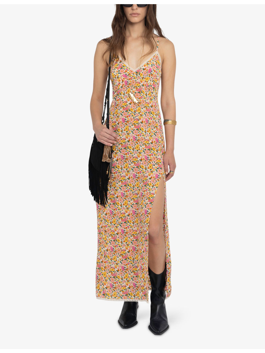 Ramelil Floral-Print Woven Maxi Dress - 2