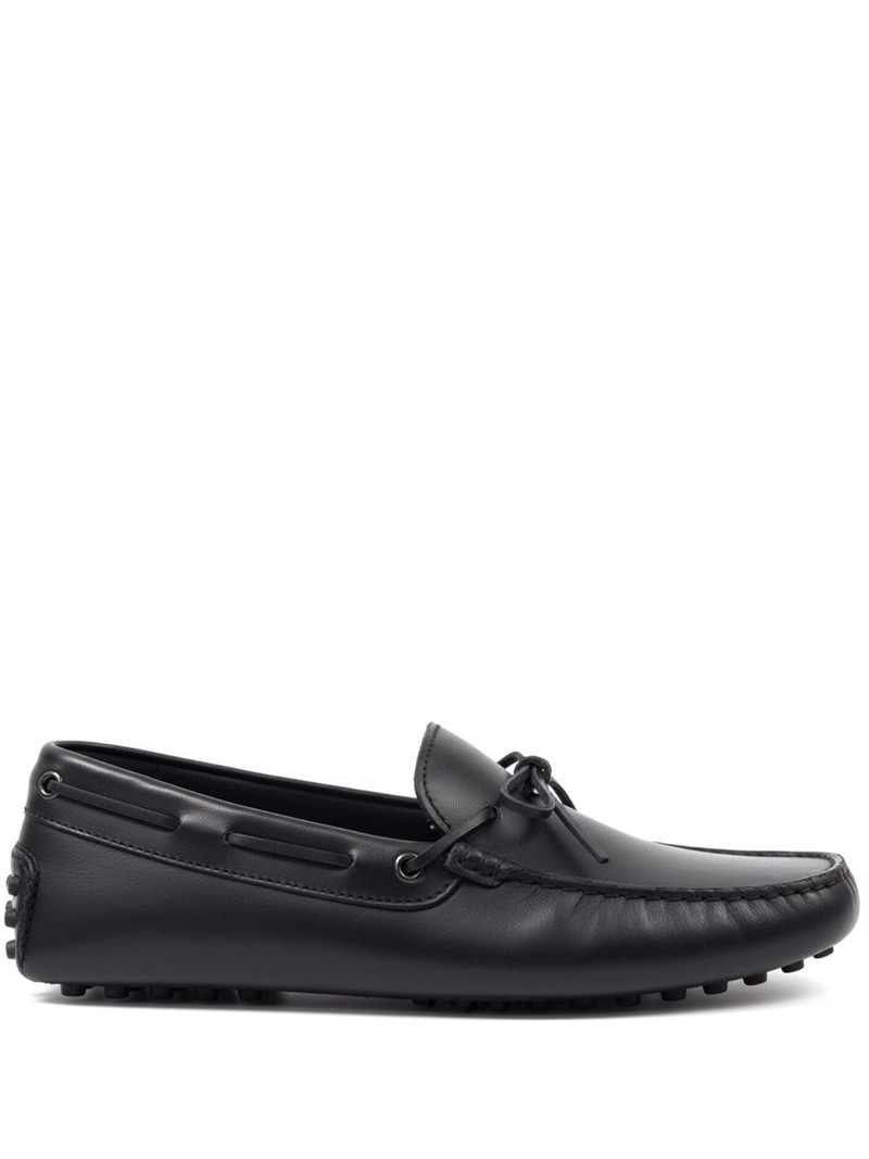 Gommino tie-detail boat shoes 1