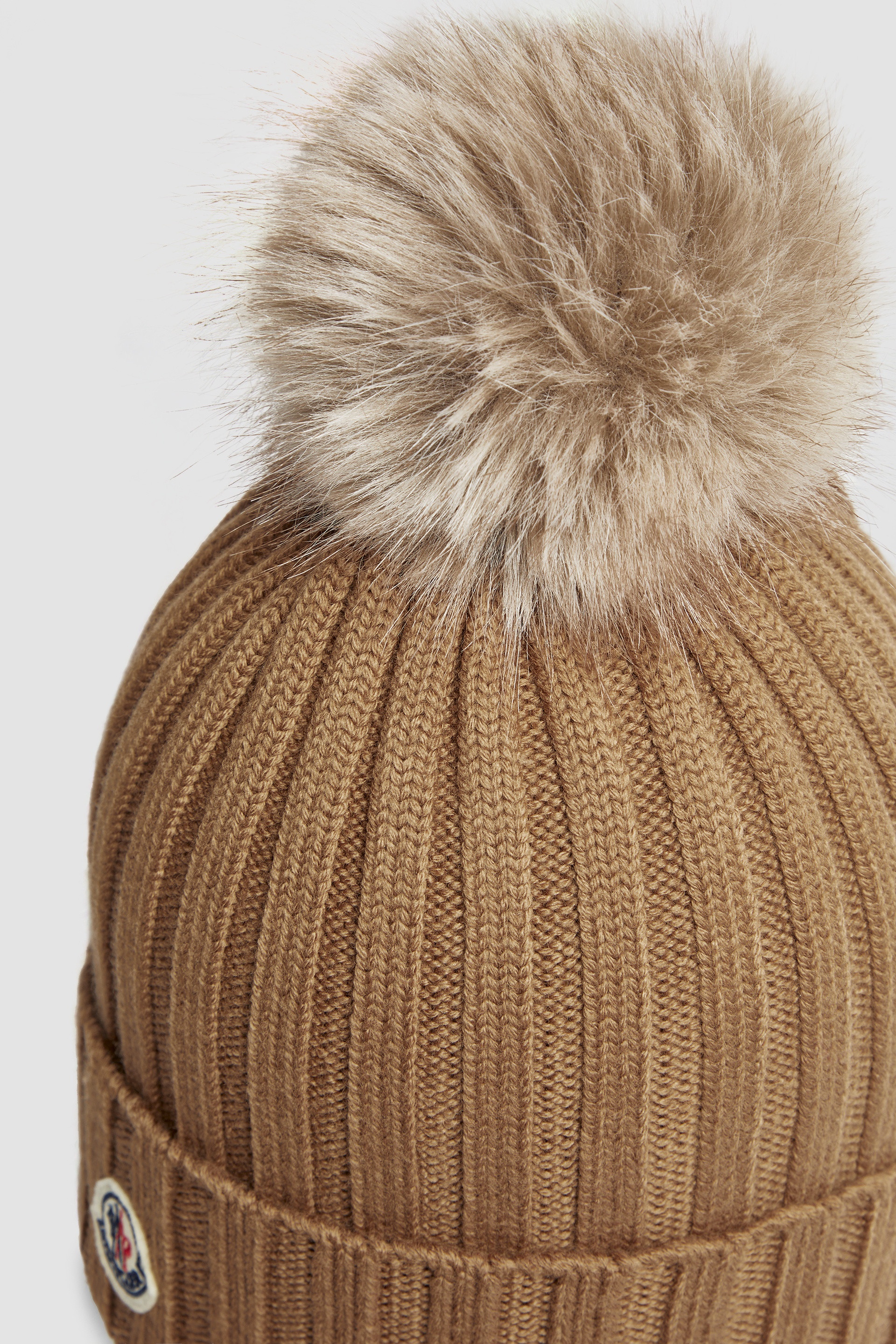 Wool Beanie with Pom Pom - 5