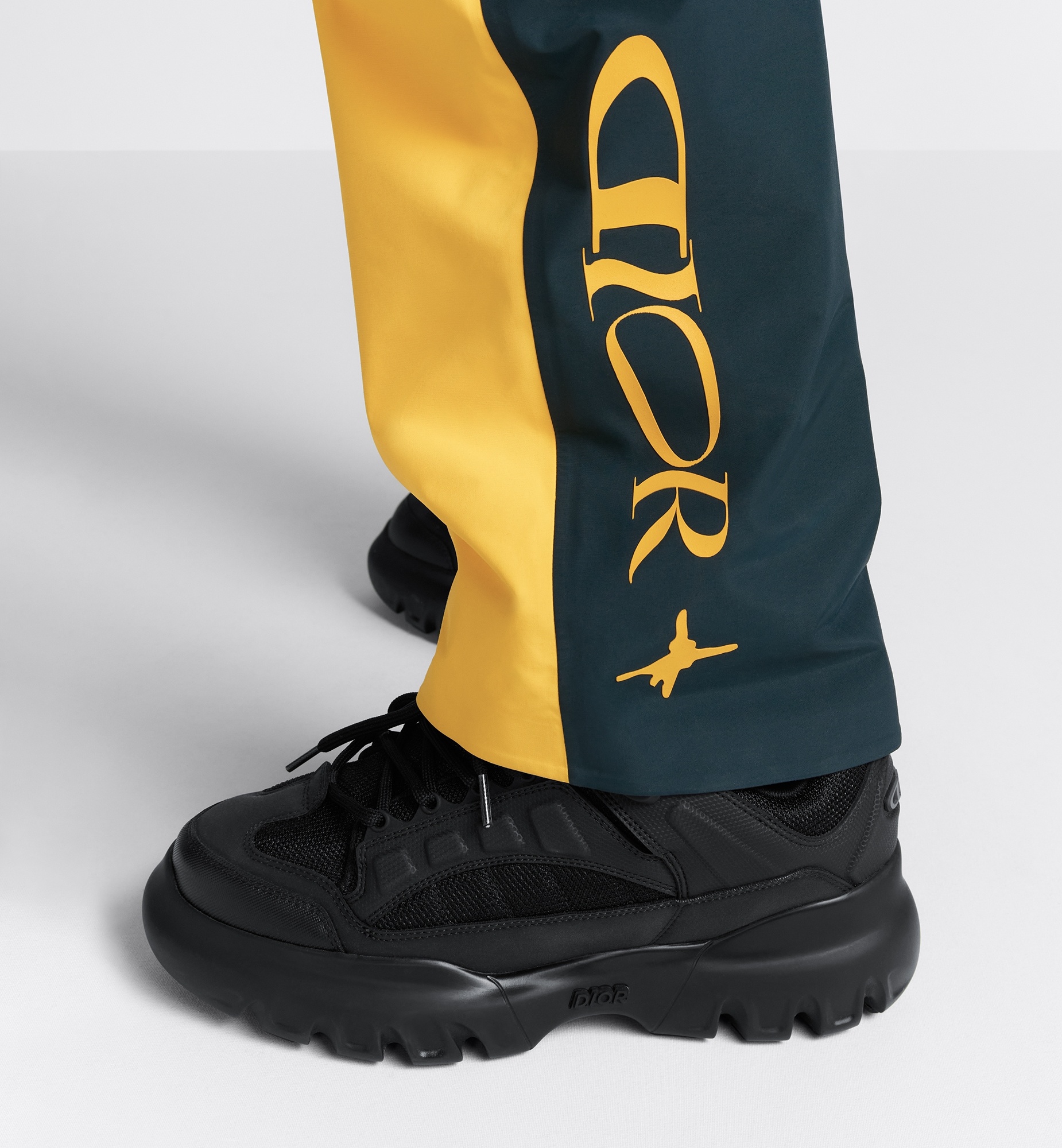 DIOR AND DESCENTE AND LEWIS HAMILTON Ski Pants with Suspenders - 4