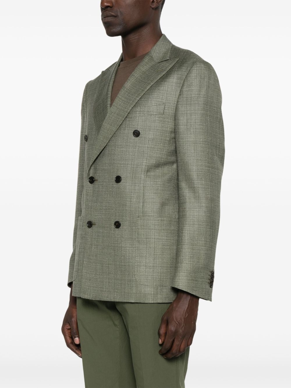 double-breasted blazer - 3