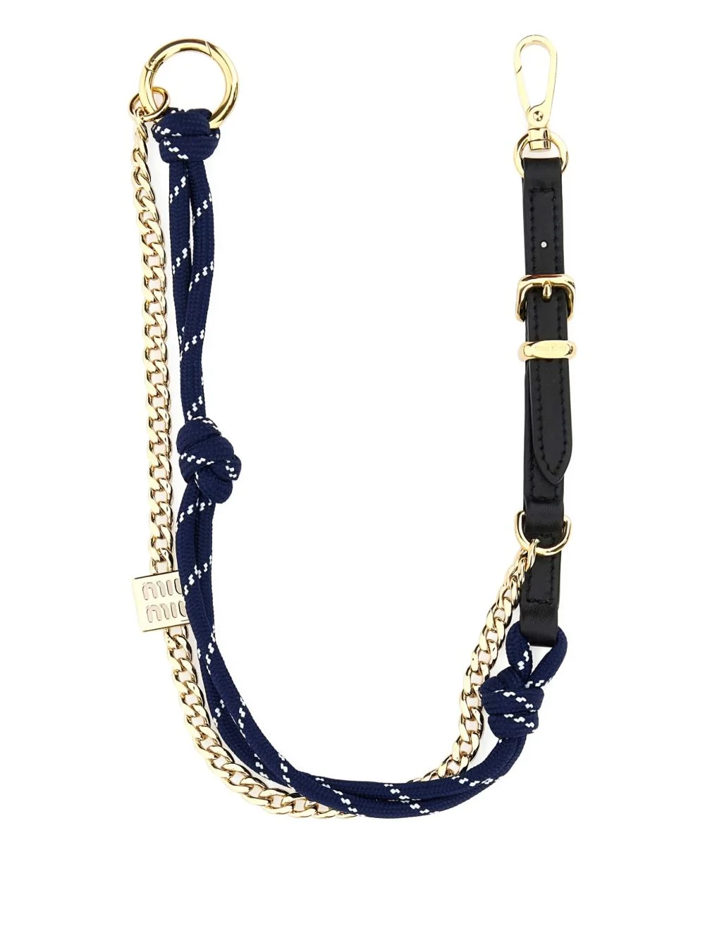 Miu Miu Women Trick Leather Charm - 1