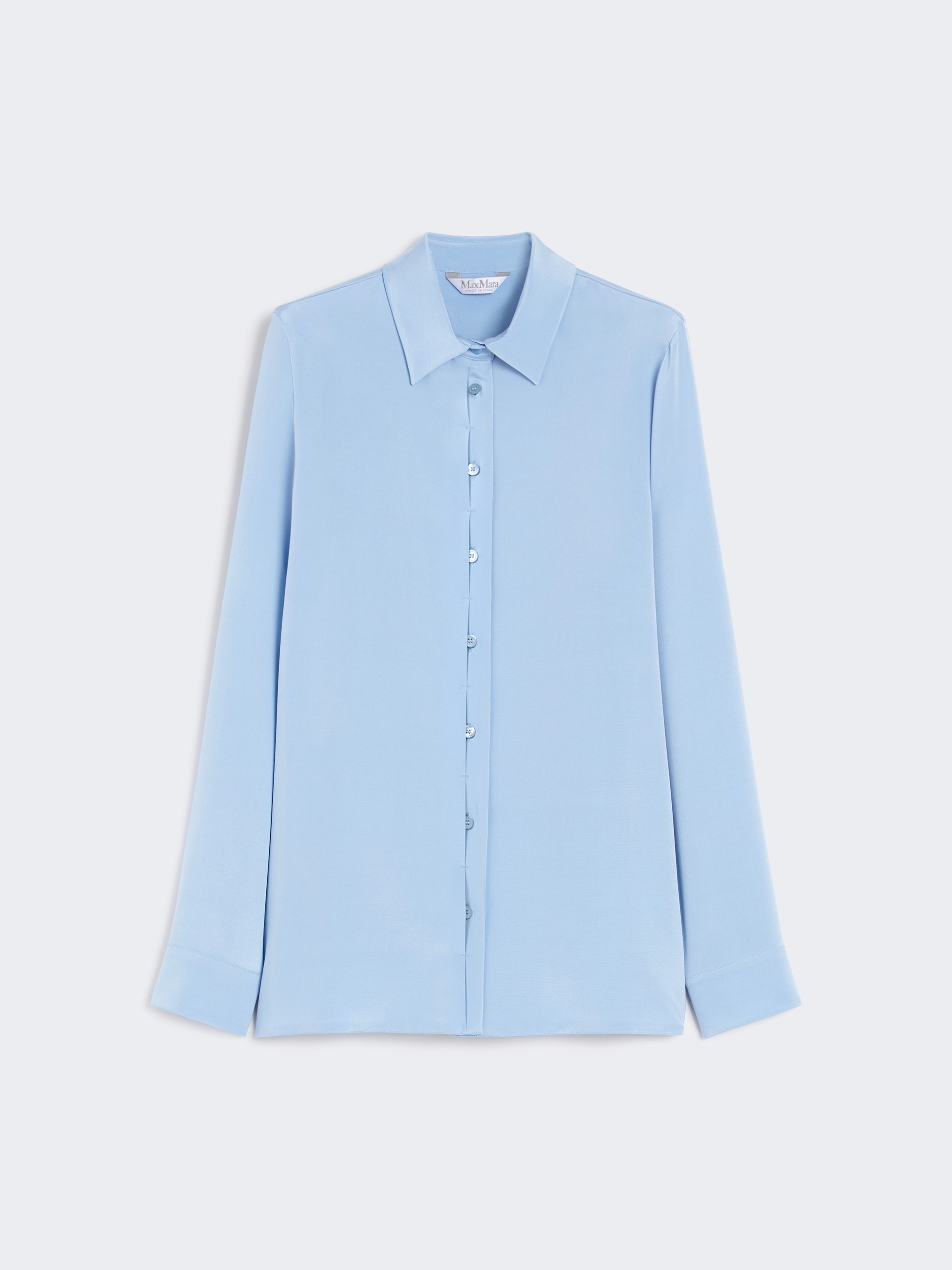 AVION Stretch silk cady shirt - 1