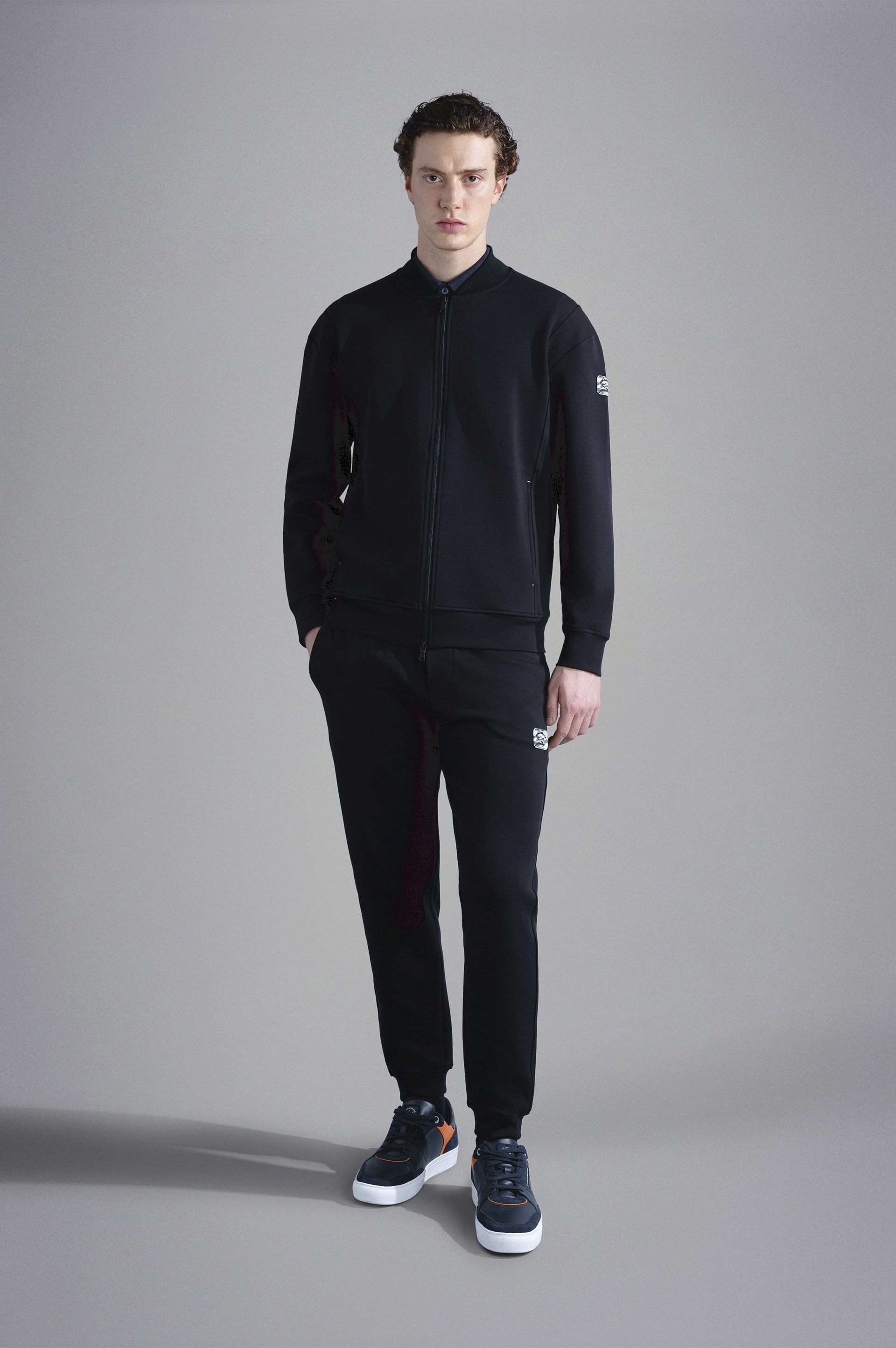COTTON TRACKPANTS WITH CAMOUFLAGE BADGE - 2
