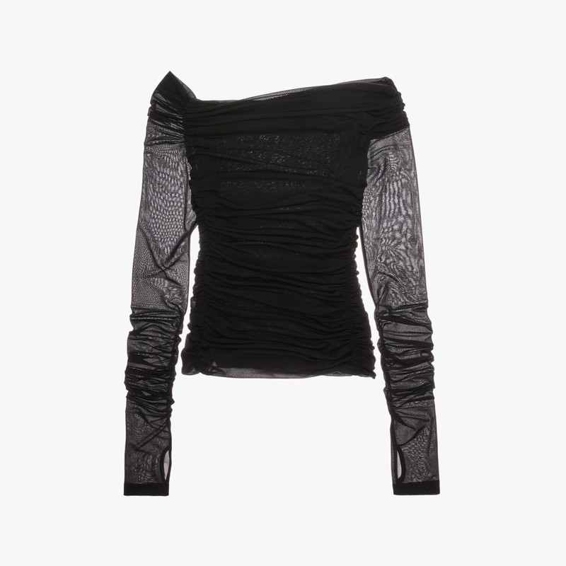 RUCHED OFF-THE-SHOULDER TOP 1