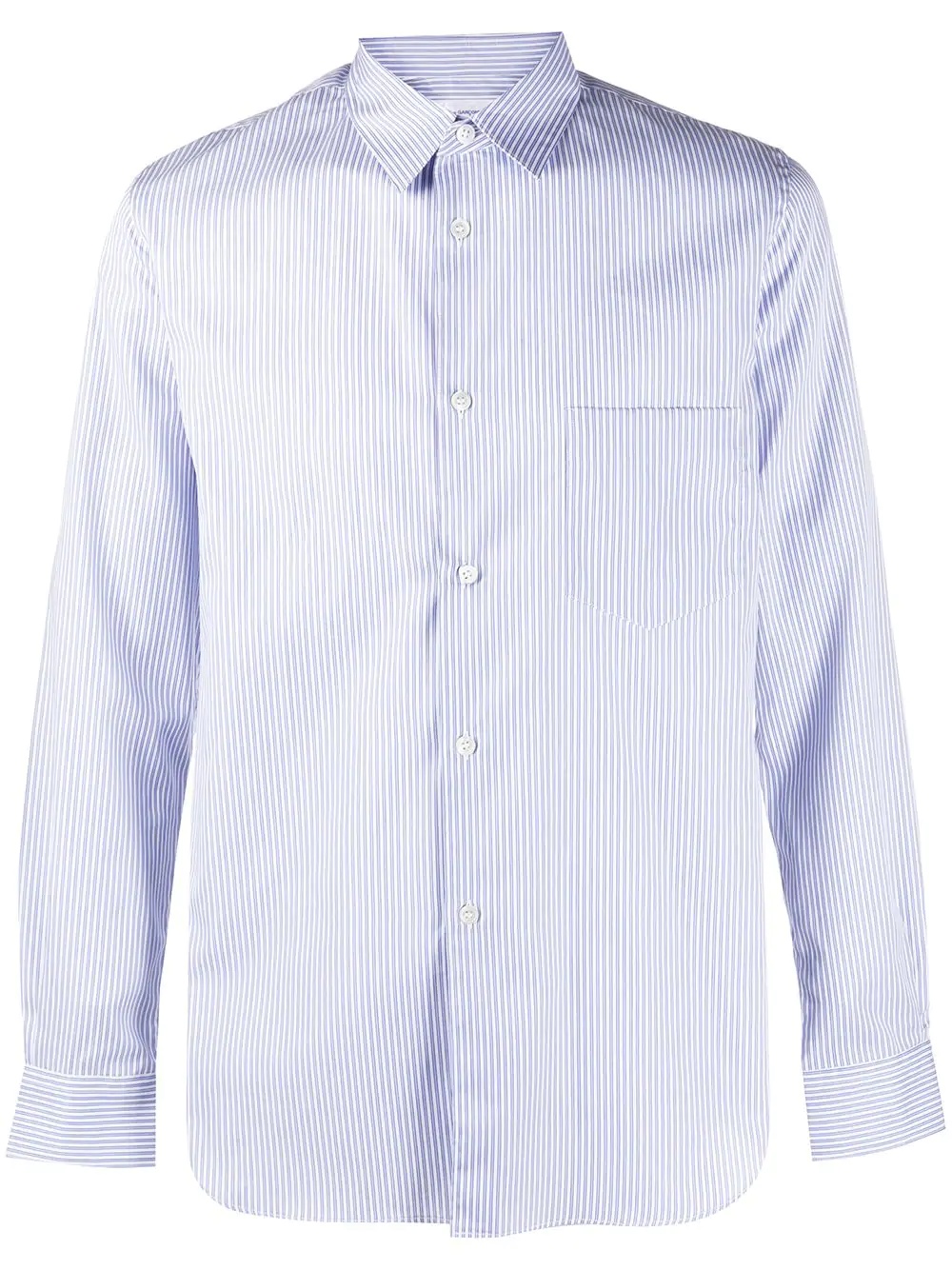 pinstripe shirt - 1