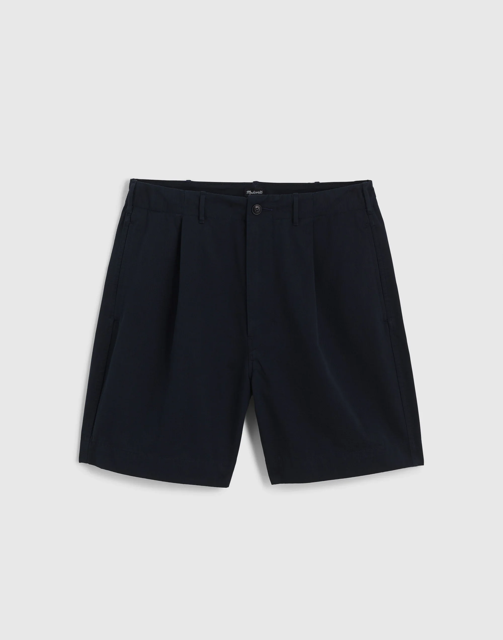 Pleated Chino Shorts in Uniform Twill - 1