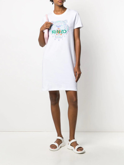 KENZO embroidered tiger T-shirt dress outlook