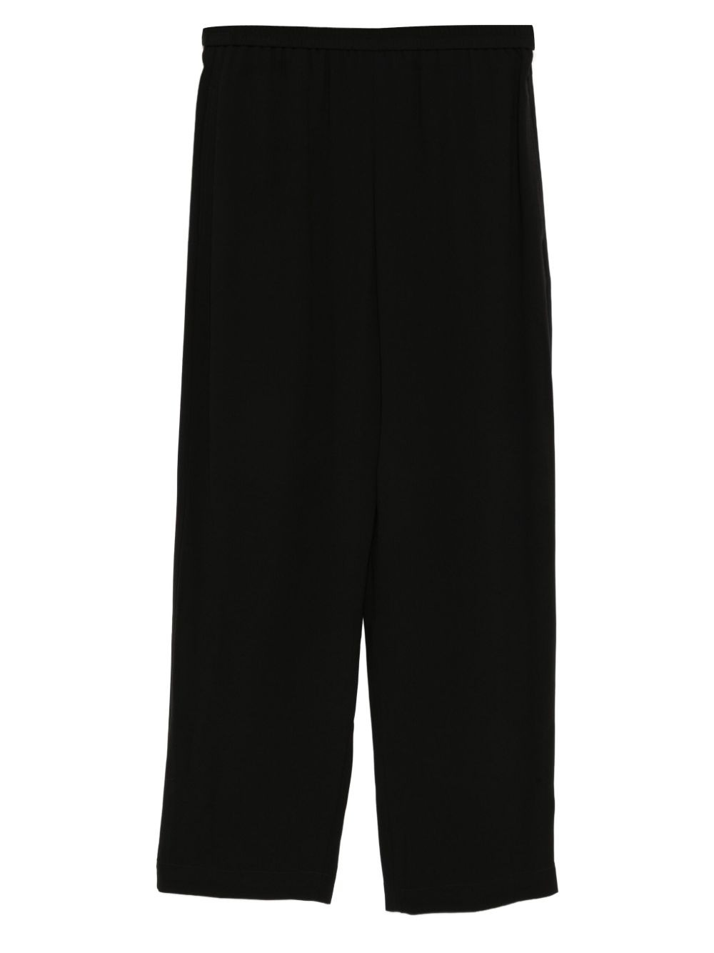 pleated wide-leg trousers - 1
