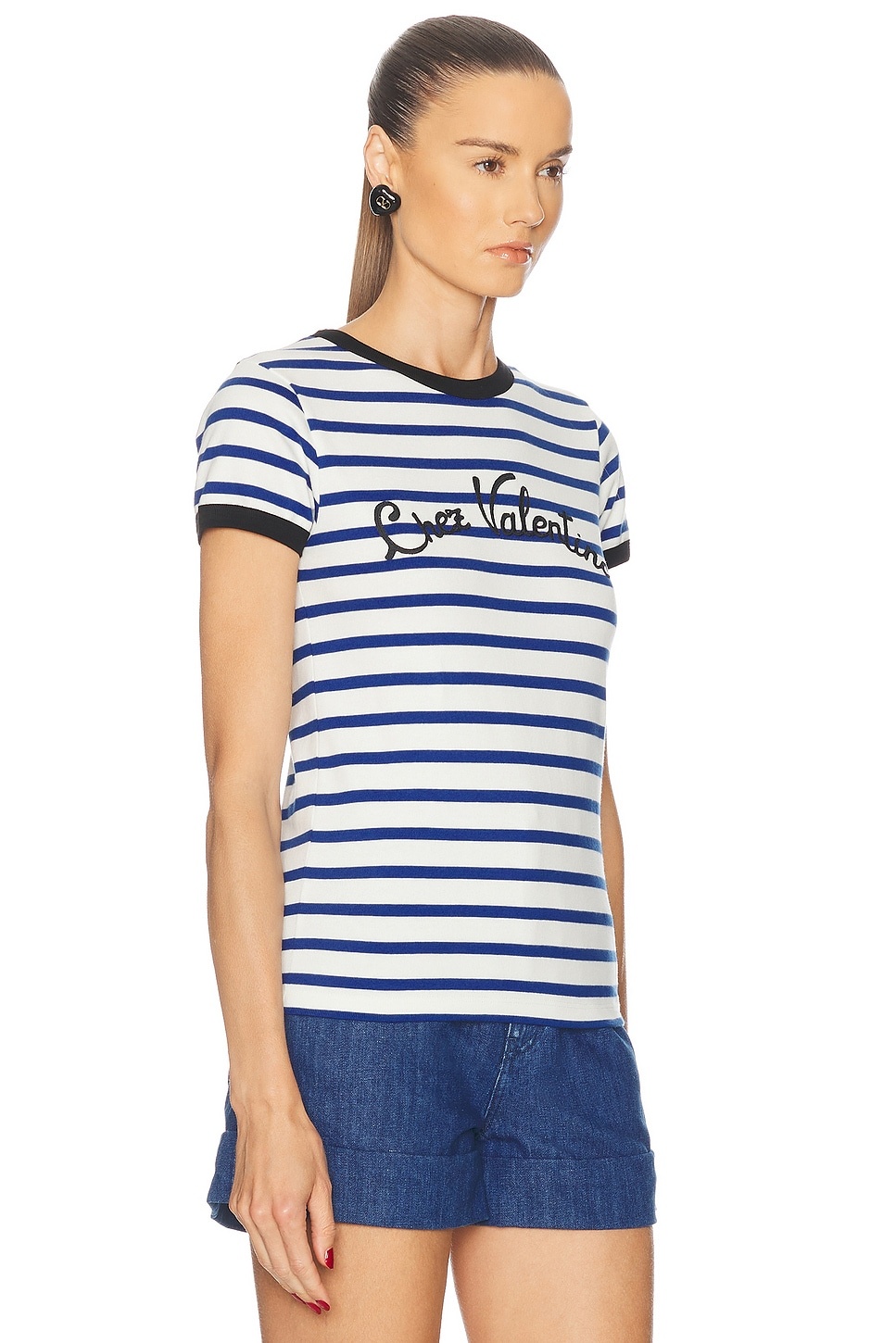 Striped Cotton T Shirt - 2