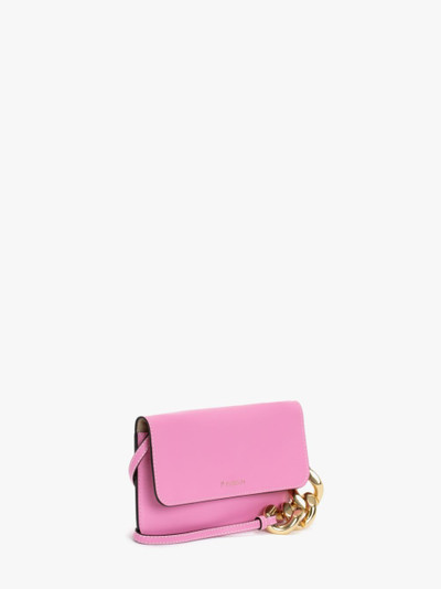 JW Anderson LEATHER PHONE CHAIN POUCH outlook
