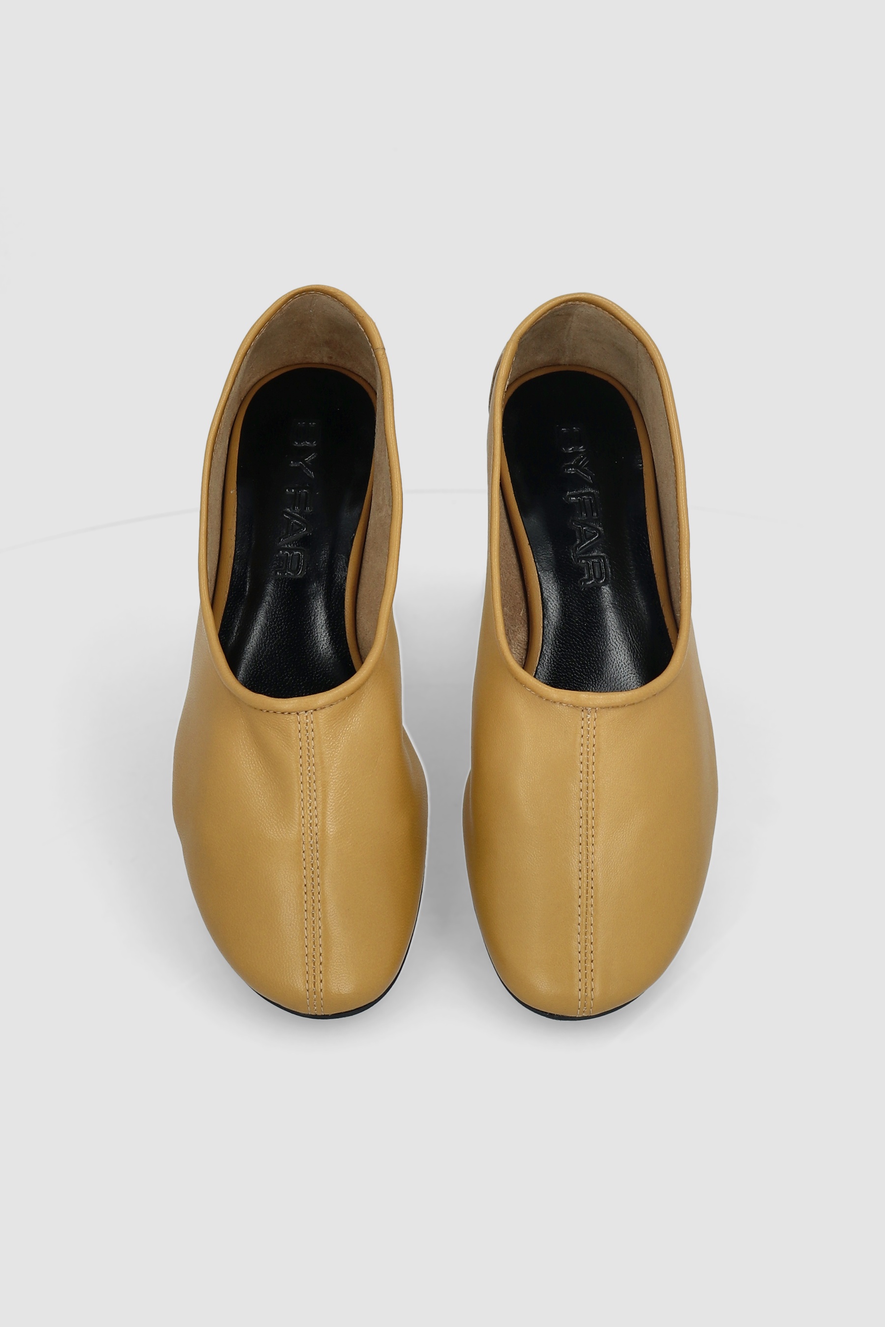 PRUDENCE CUMIN LAMB NAPPA LEATHER BALLET FLAT - 3