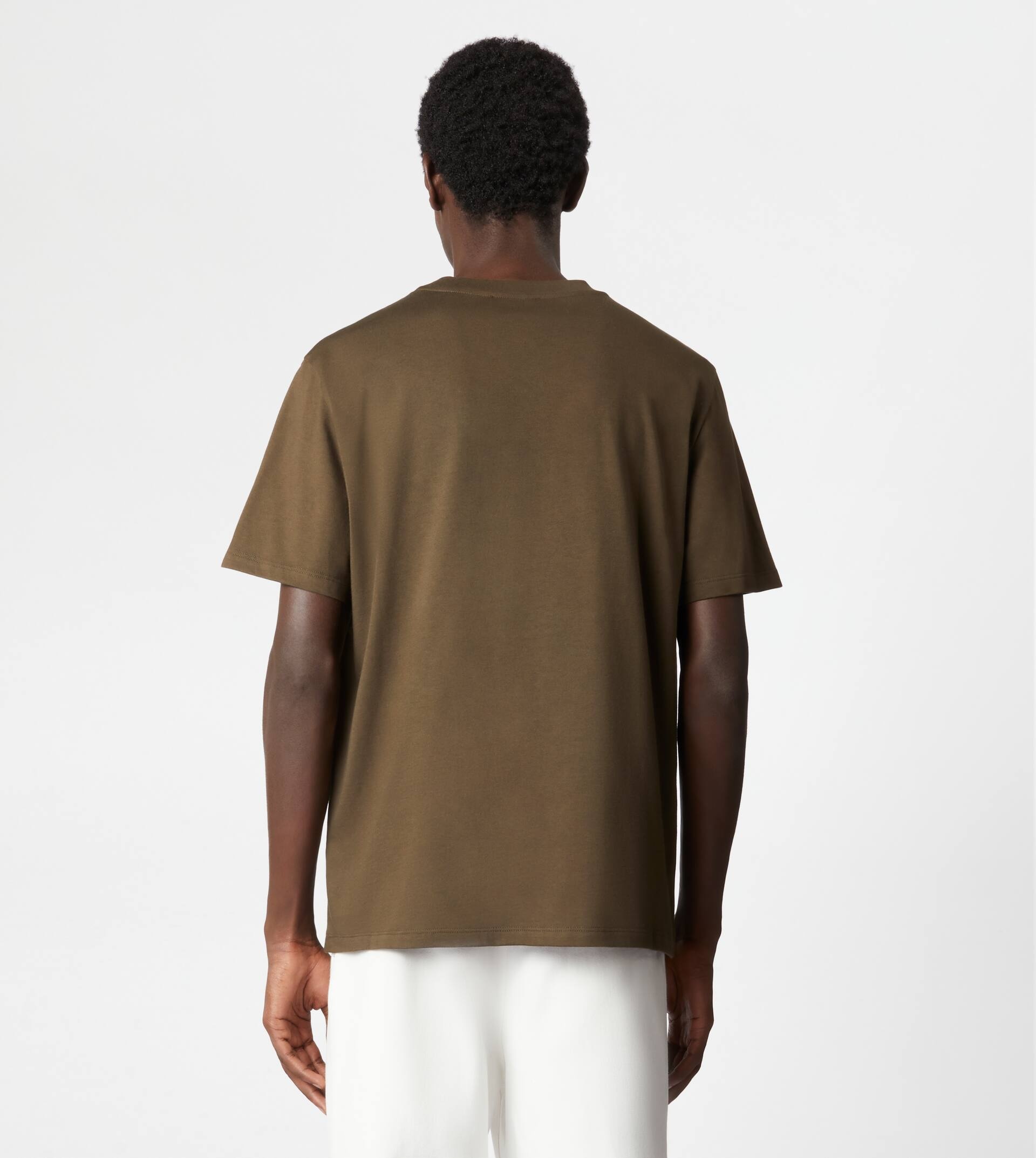 ROUND NECK T-SHIRT - GREEN - 7