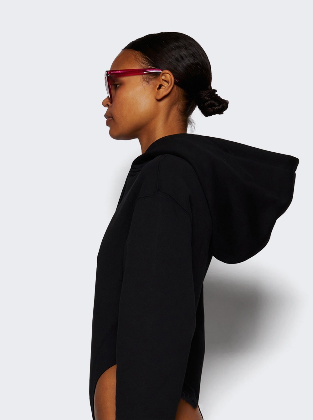 Hooded Bodysuit Black - 4