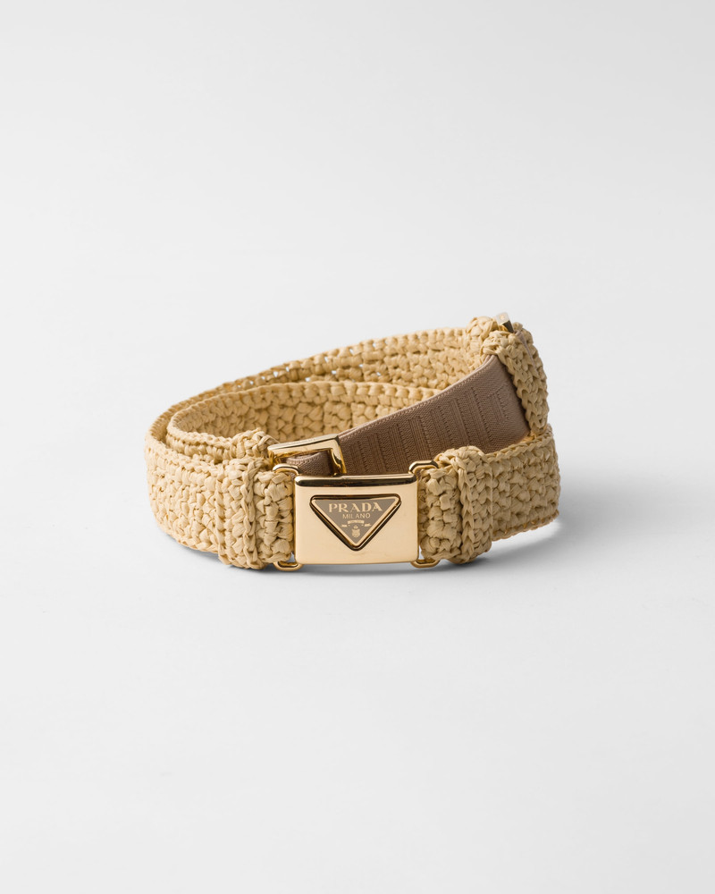 Woven fabric belt 1