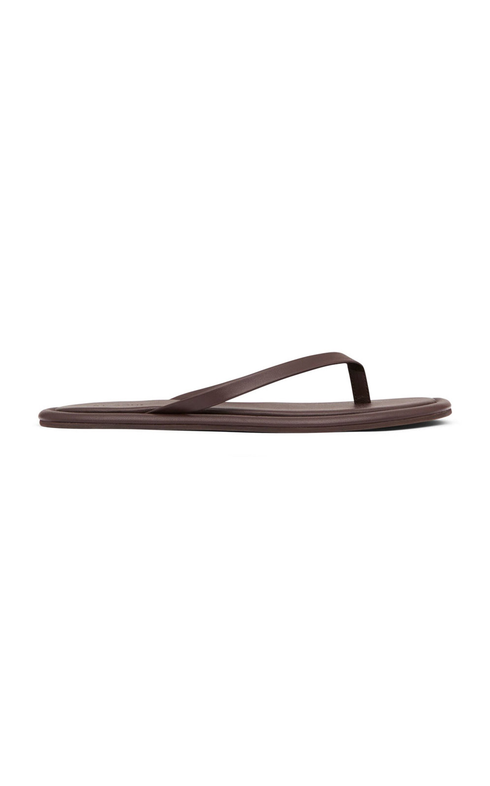 Leather Flip Flops brown - 1