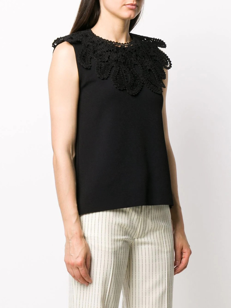 embroidered sleeveless top 3
